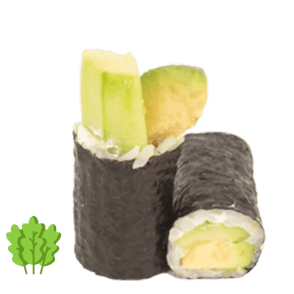 Maki Concombre Avocat