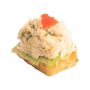 Crispy Rice Crabe