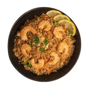 Riz Cantonais Aux Crevettes