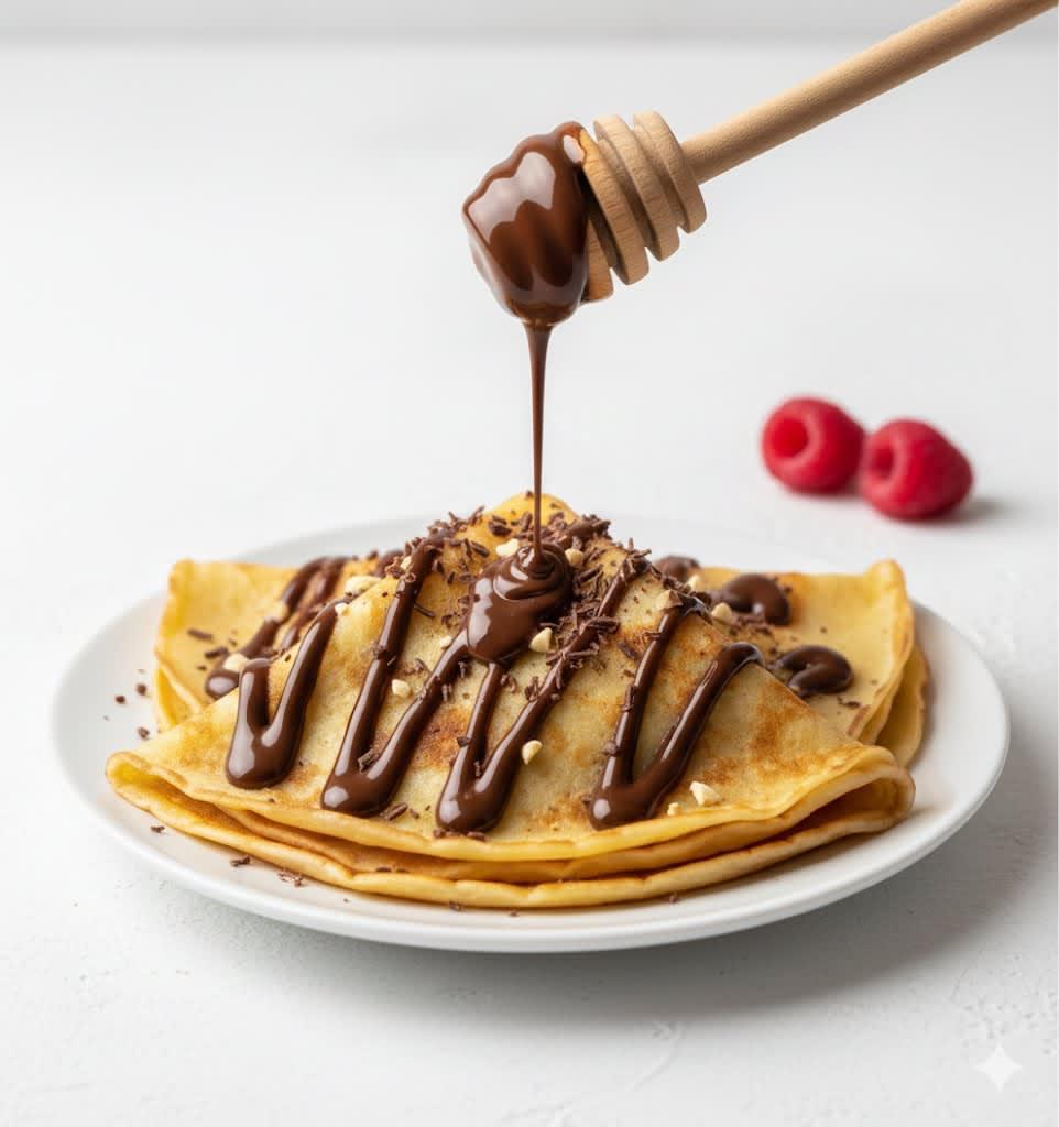 Nutella crepe mordjene bueno