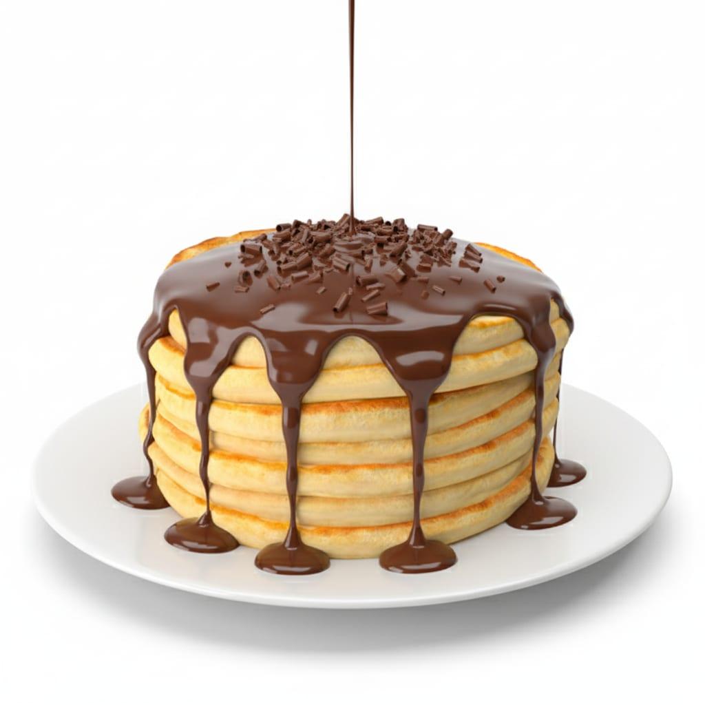 Nutella 4-chocolate pancake