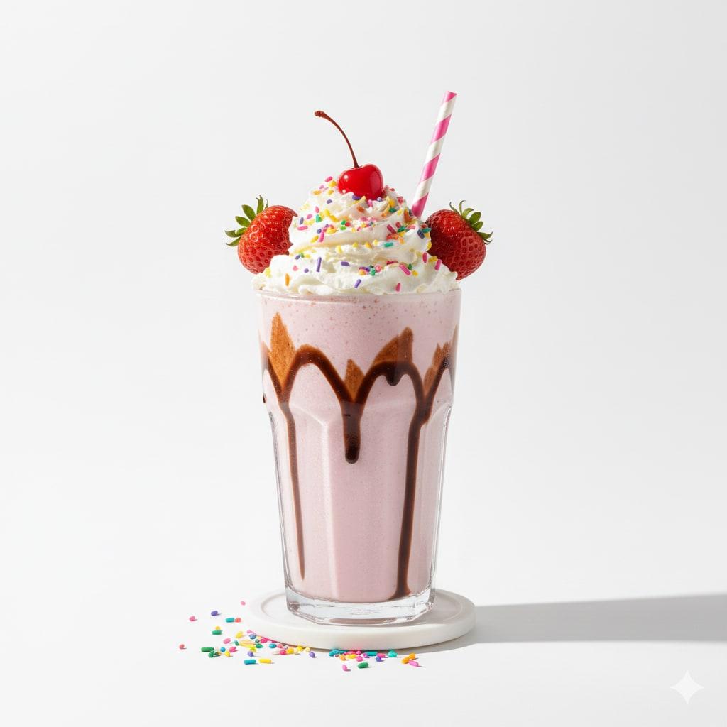 Nutella Fruit Milkshake