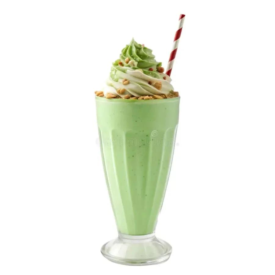 Nutella kiwi milkshake