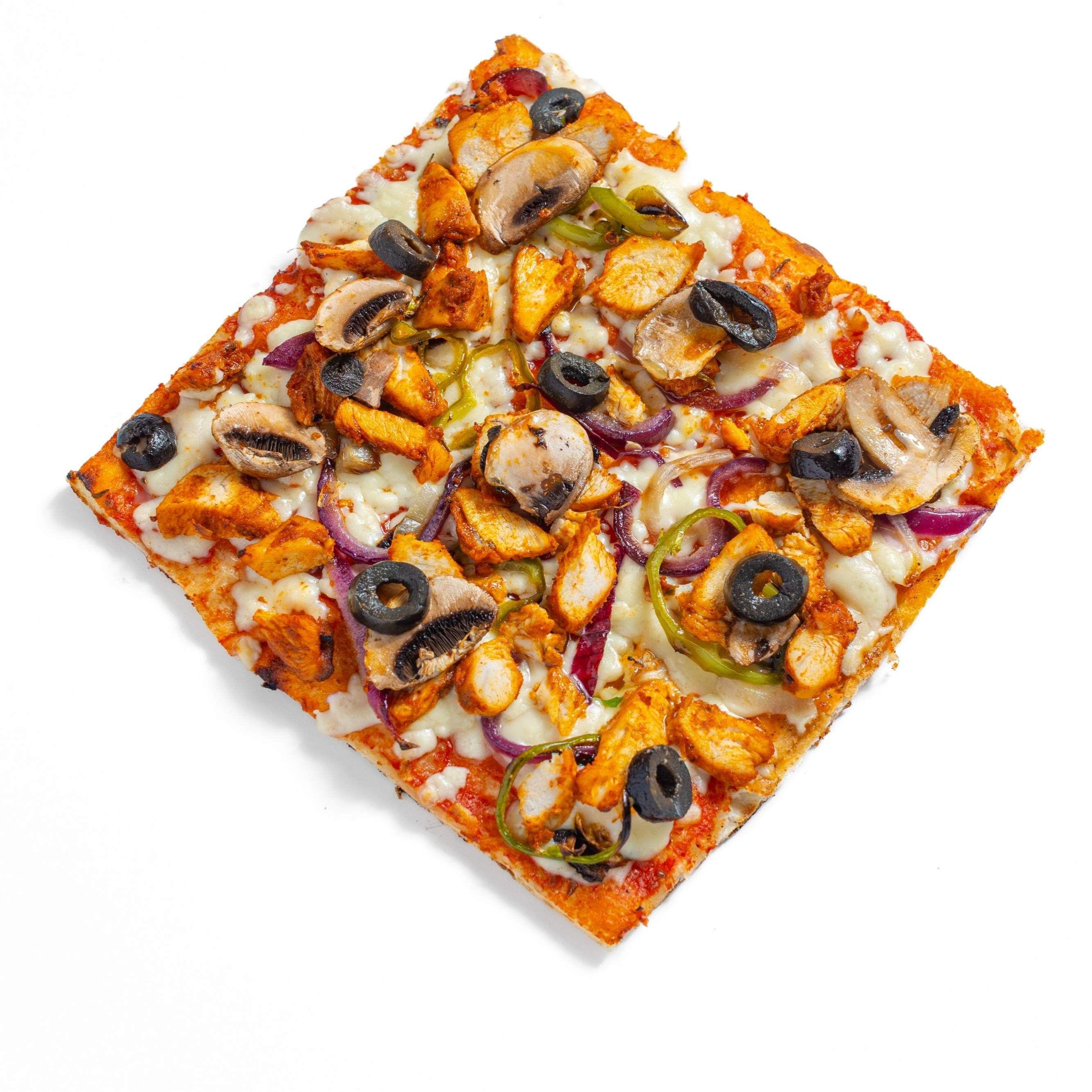 1/4 Pizza Poulet Epicée