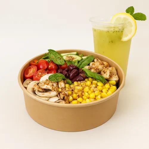 Salade au choix + Citronnade