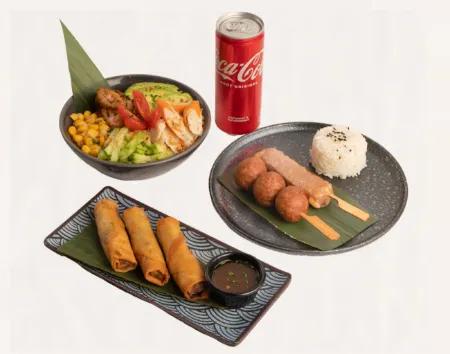 Asian Fusion Lunch combo