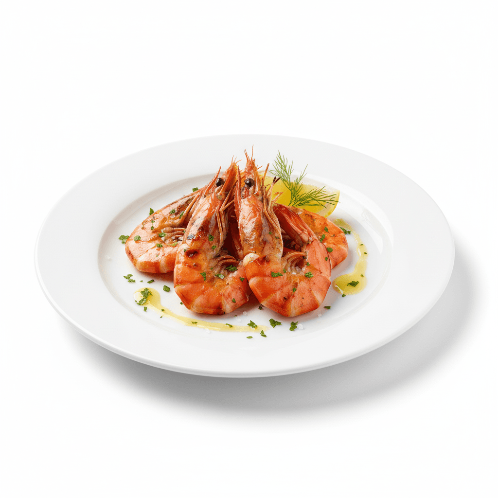 Crevettes grillées