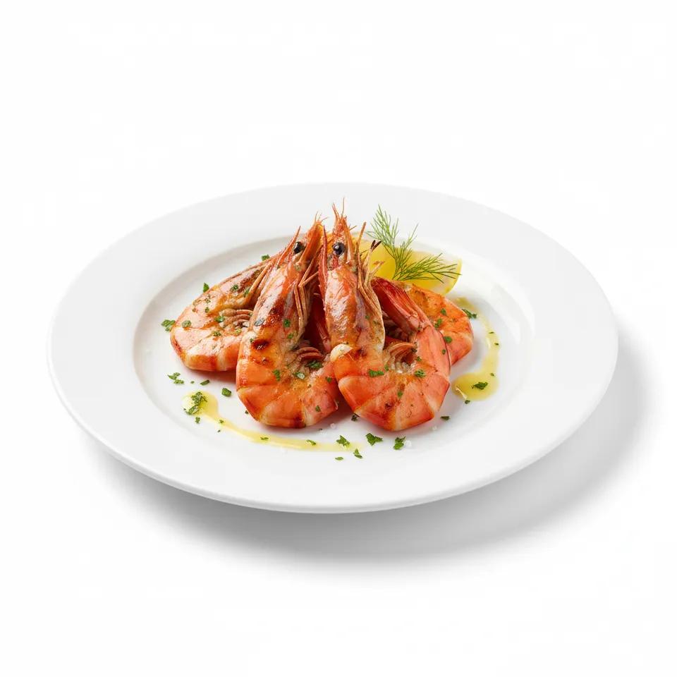 Crevettes grillées