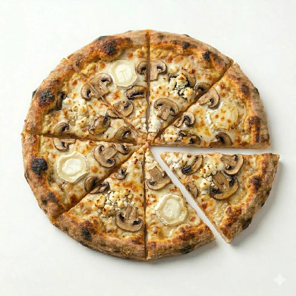 Pizza Quattro Formaggi Sauce Blanche