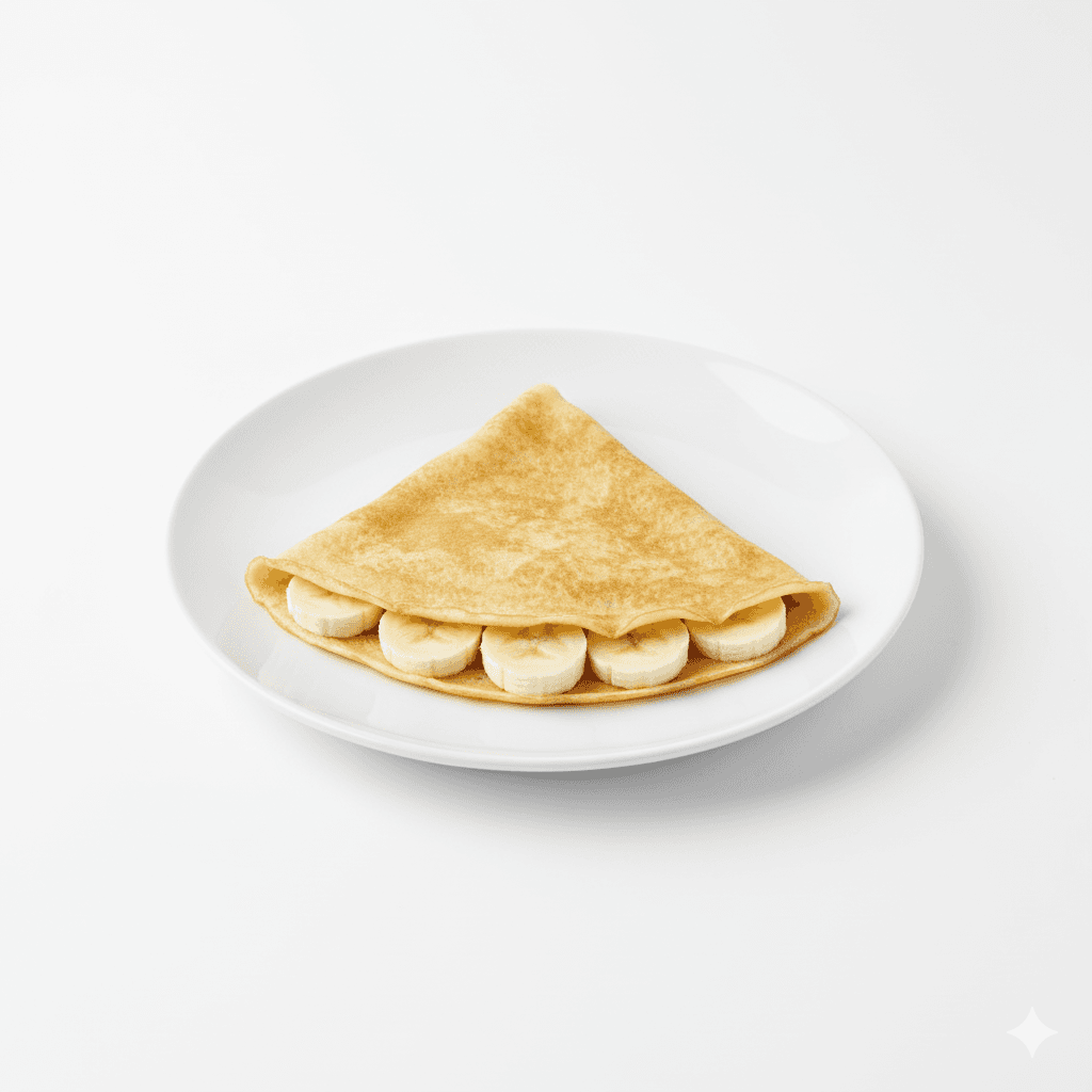Crêpe banane