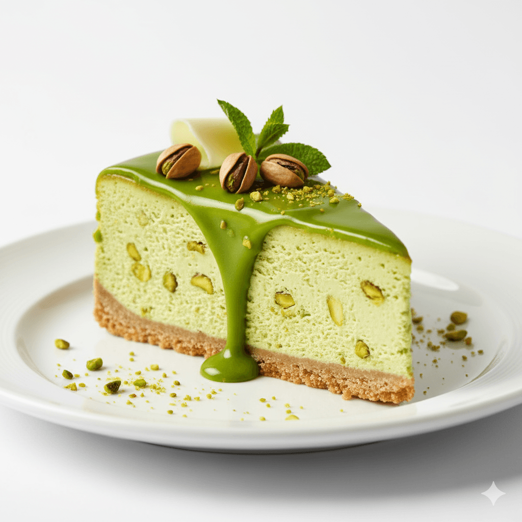 Cheesecake pistache
