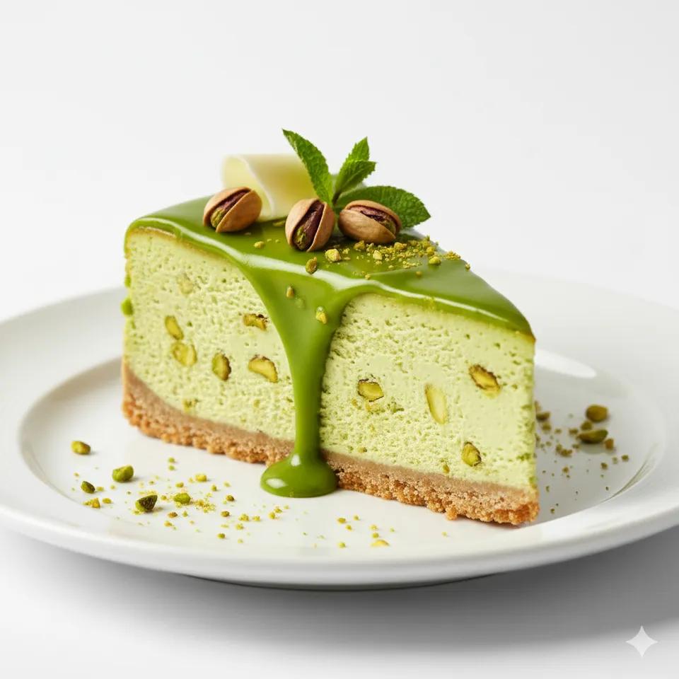 Cheesecake pistache
