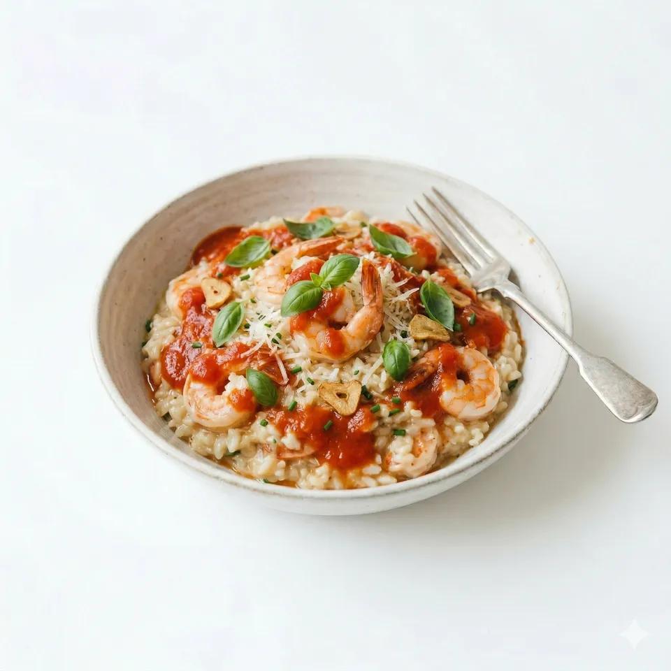 Risotto crevette