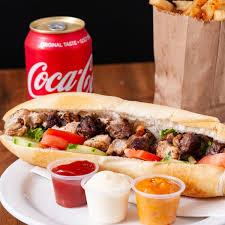 Sandwich Viande Hachée+Boisson+Frites