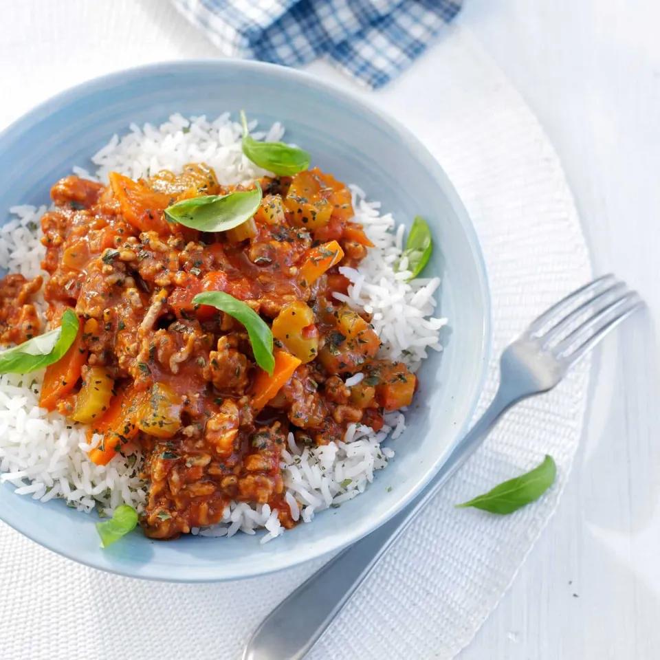 Bolognese rice