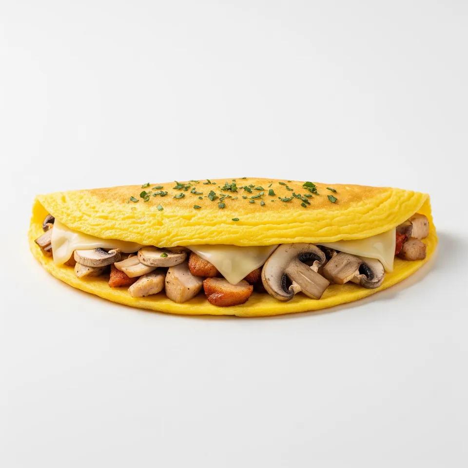 Omelette fumée