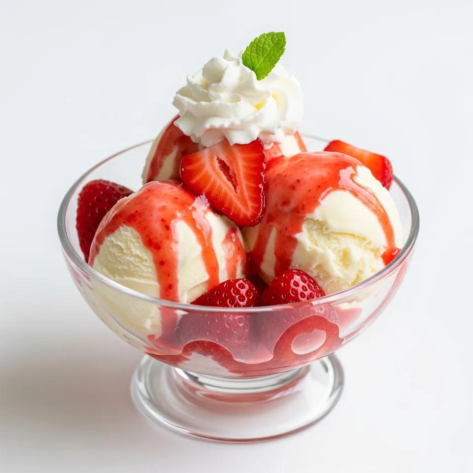 Fraises Melba