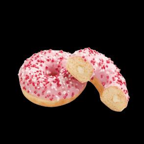 Donut Pink & White