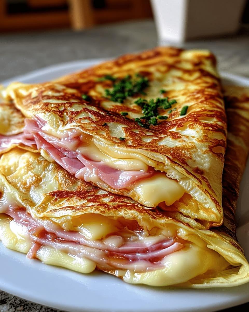 Crêpe Œufs Jambon