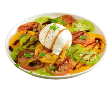 Carpaccio de Tomate à la Burrata