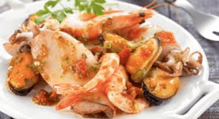 Fruits de Mer Sautés à l'ail