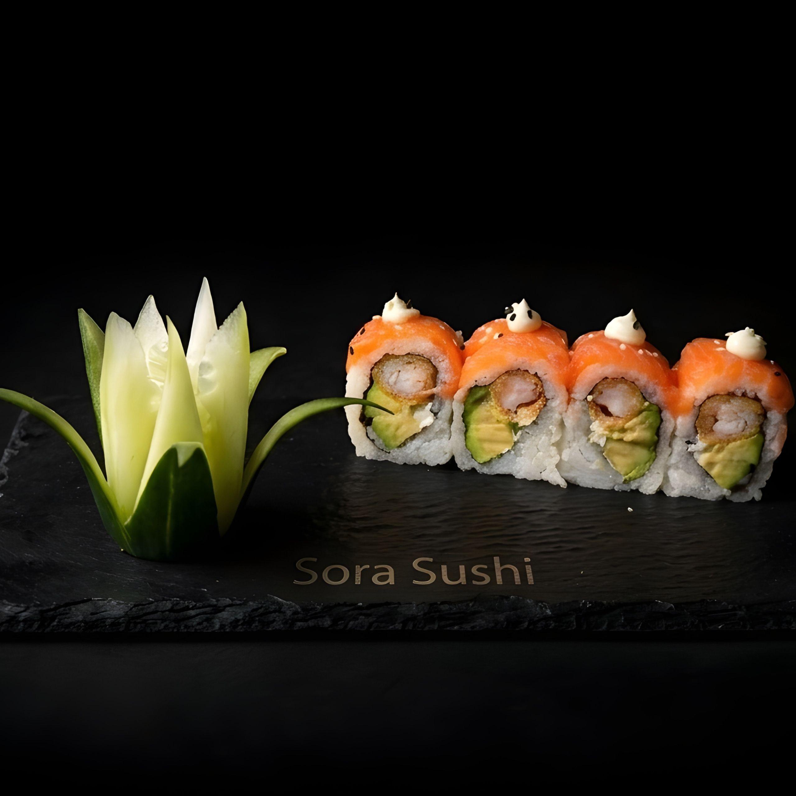 California Dragon Roll - 4 pièces