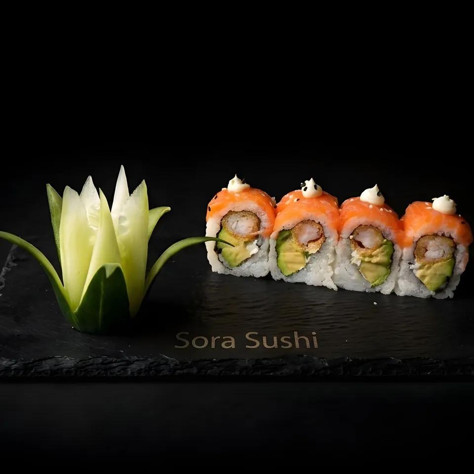 California Dragon Roll - 4 pièces
