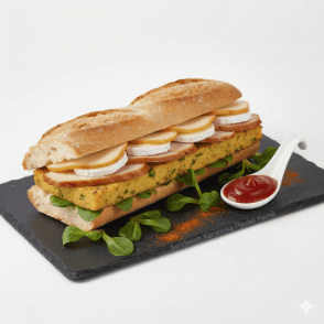 Sandwich Karantika Poulet Fumé