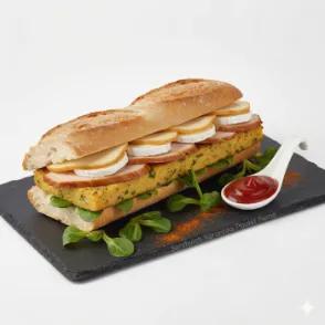 Sandwich Karantika Poulet Fumé