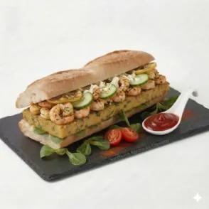 sandwich karantika Crevette