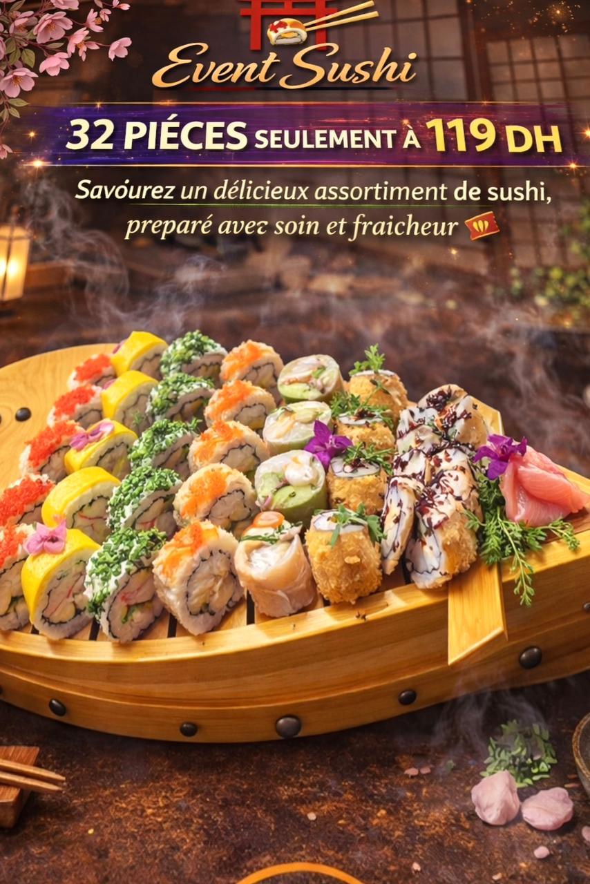Menu Event Sushi A