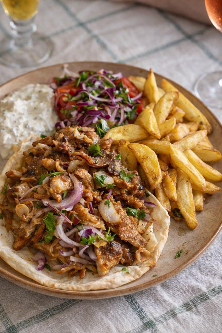 Assiette de Chawarma