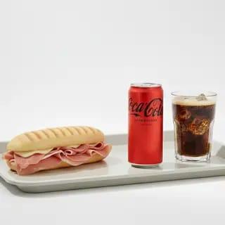 Menu Panini Jambon & Boisson gazeuse