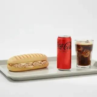 Menu Panini Thon & Boisson gazeuse
