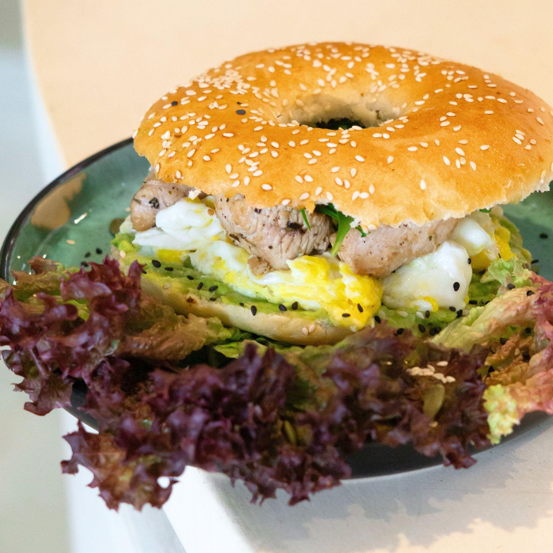 Le chicken Bagel