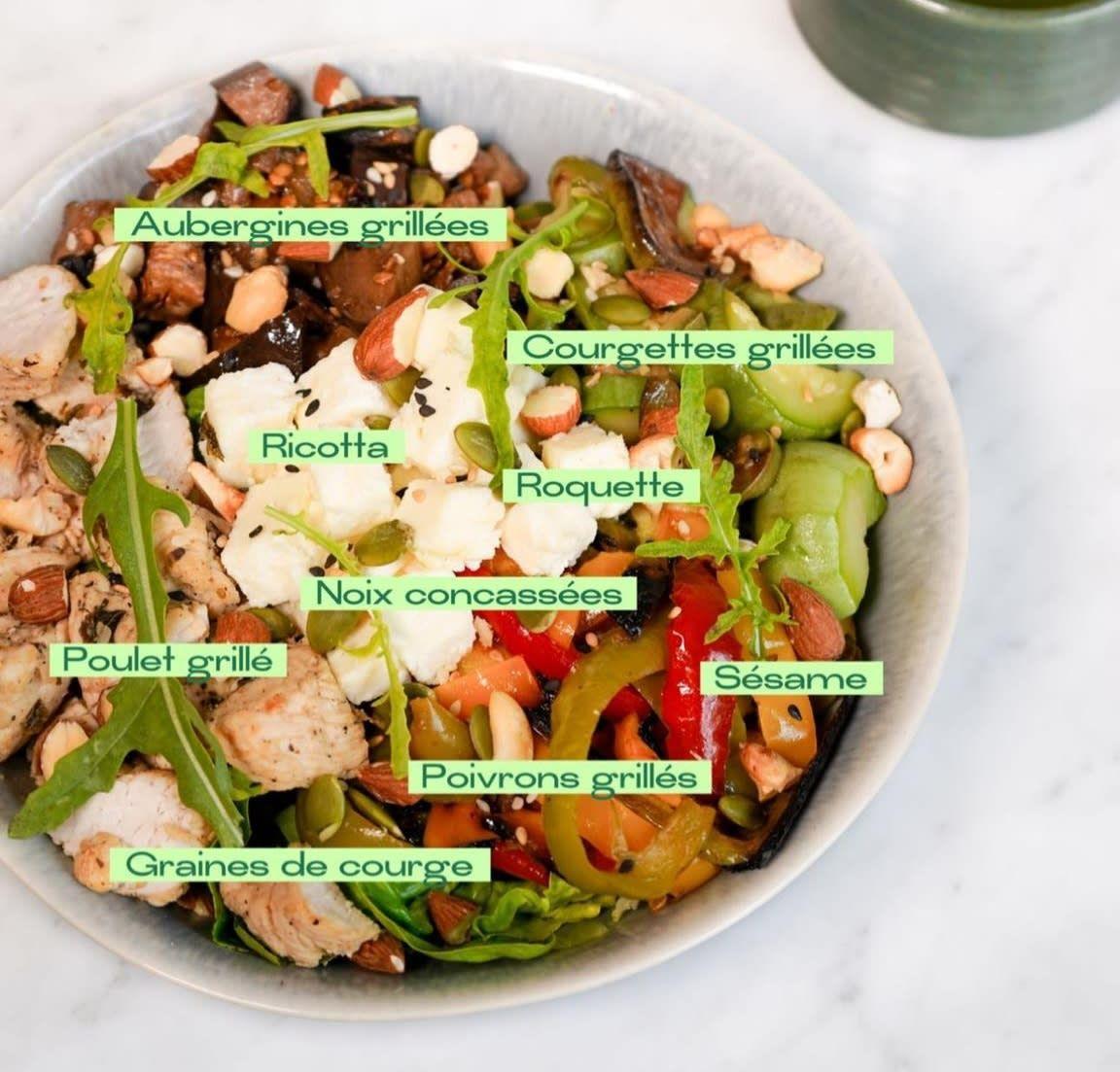 Salade Nutty Antipasti