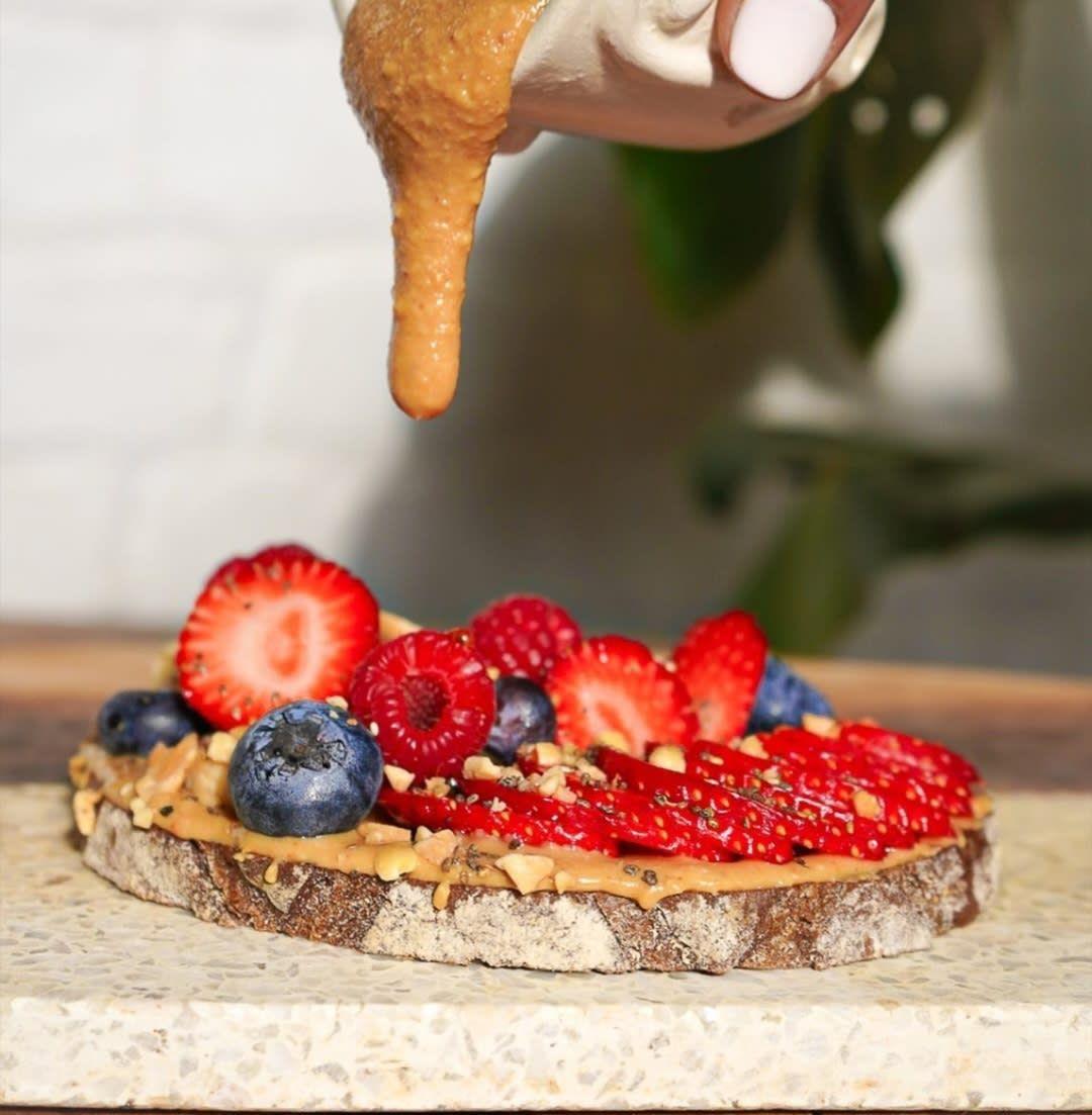 Big Peanut Butter Toast