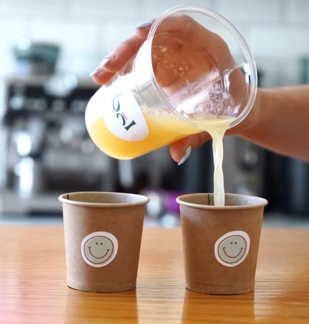 Lemon ginger shot