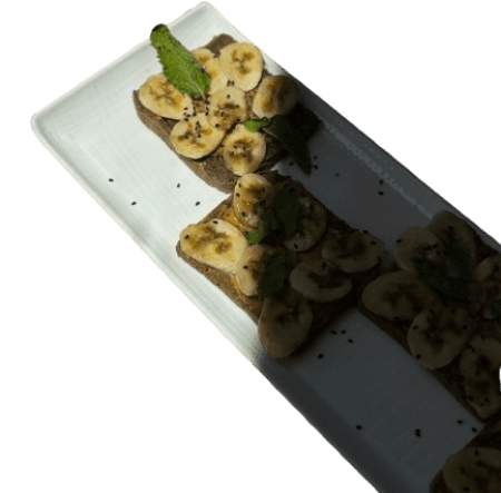 Toast au Beurre de Cacahuète & Banane