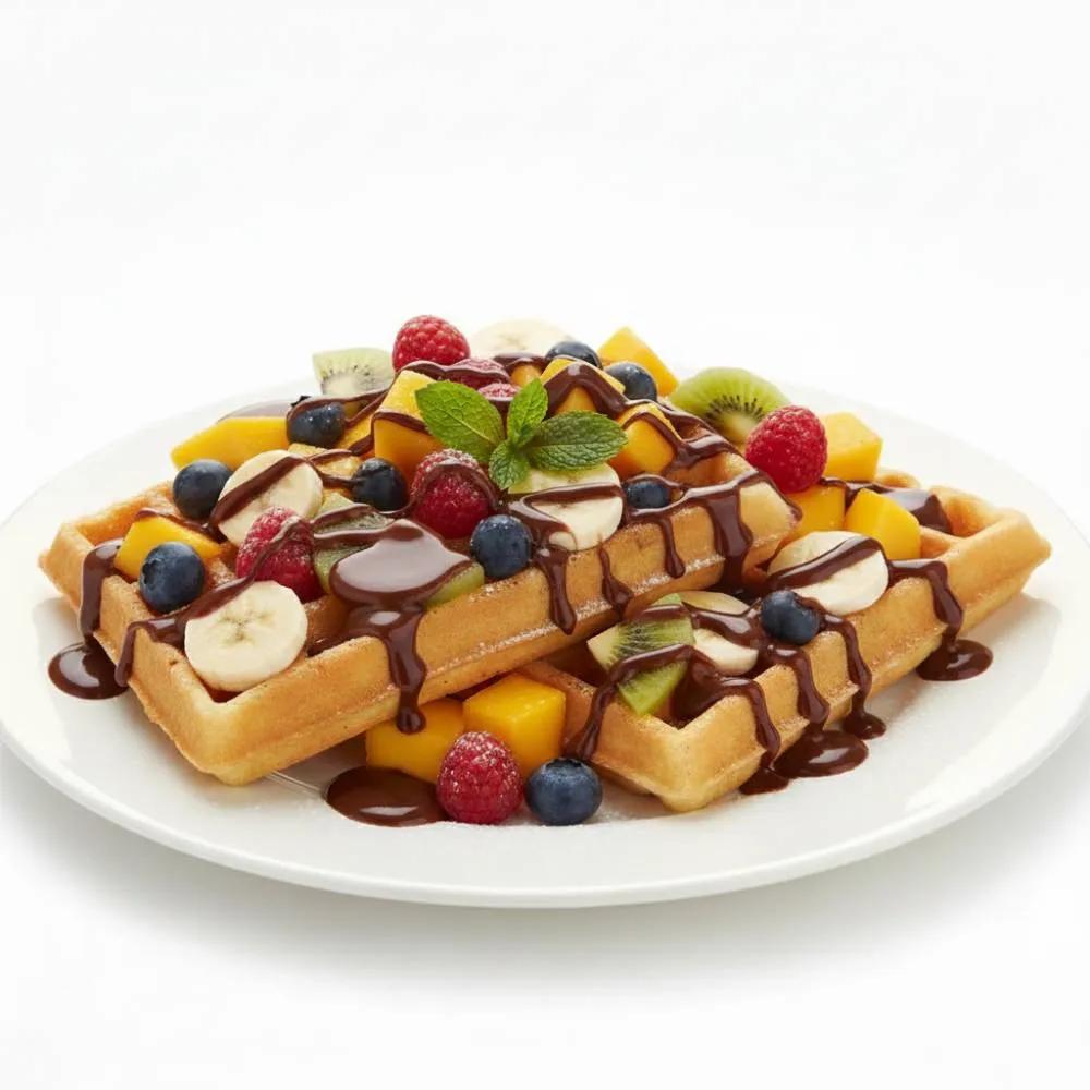 Gaufre Nutella et Fruits