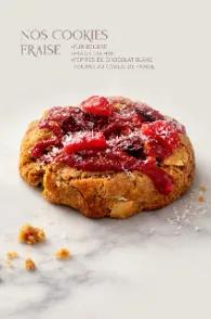 Cookies Fraise