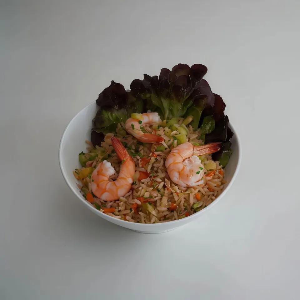Riz cantonais fruit de mer