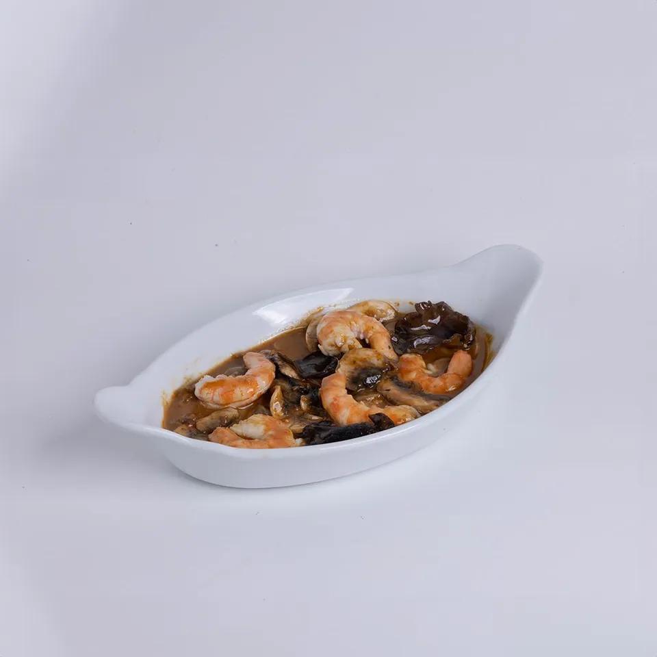 Plat Crevettes Curry Thaï