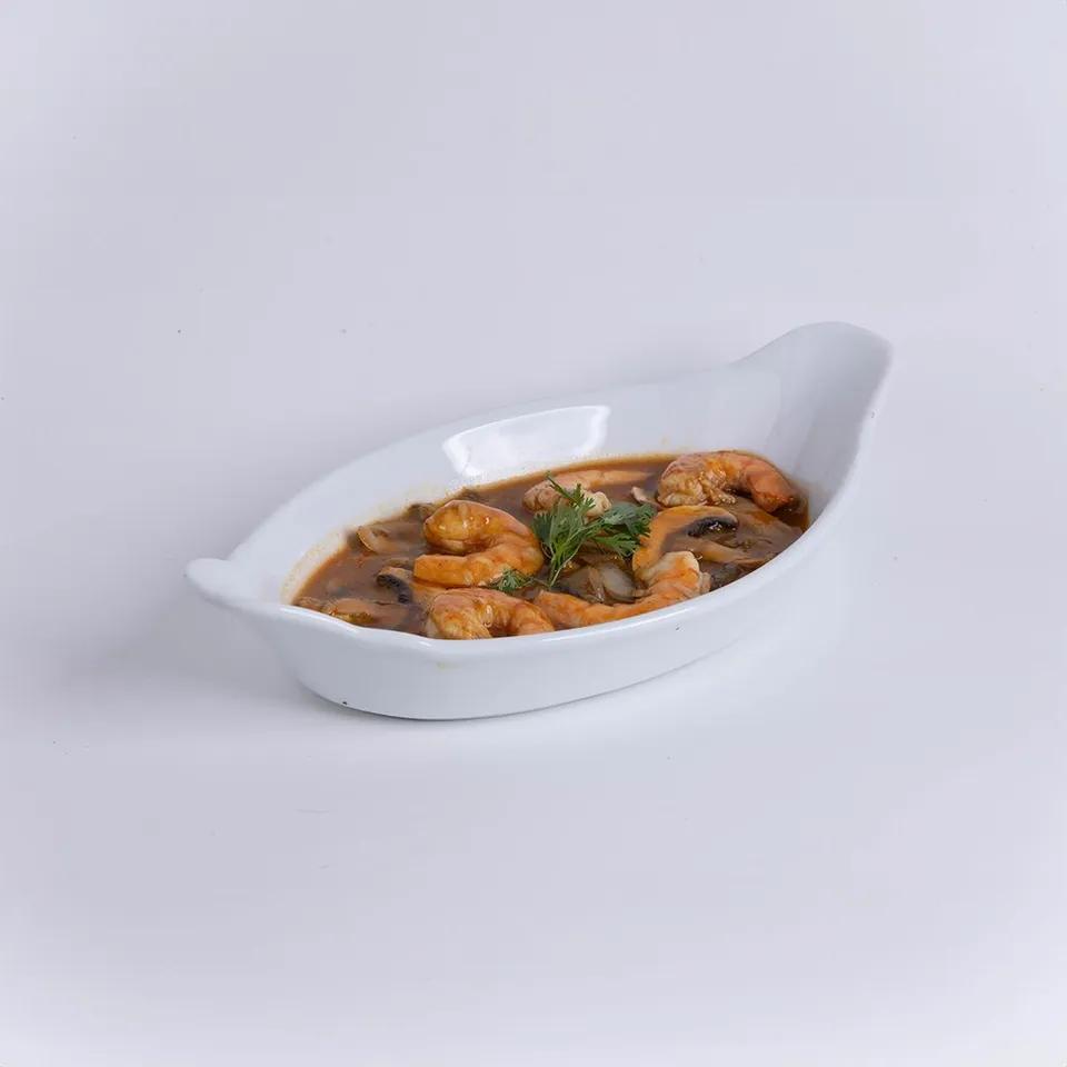 Plat Crevettes Saté