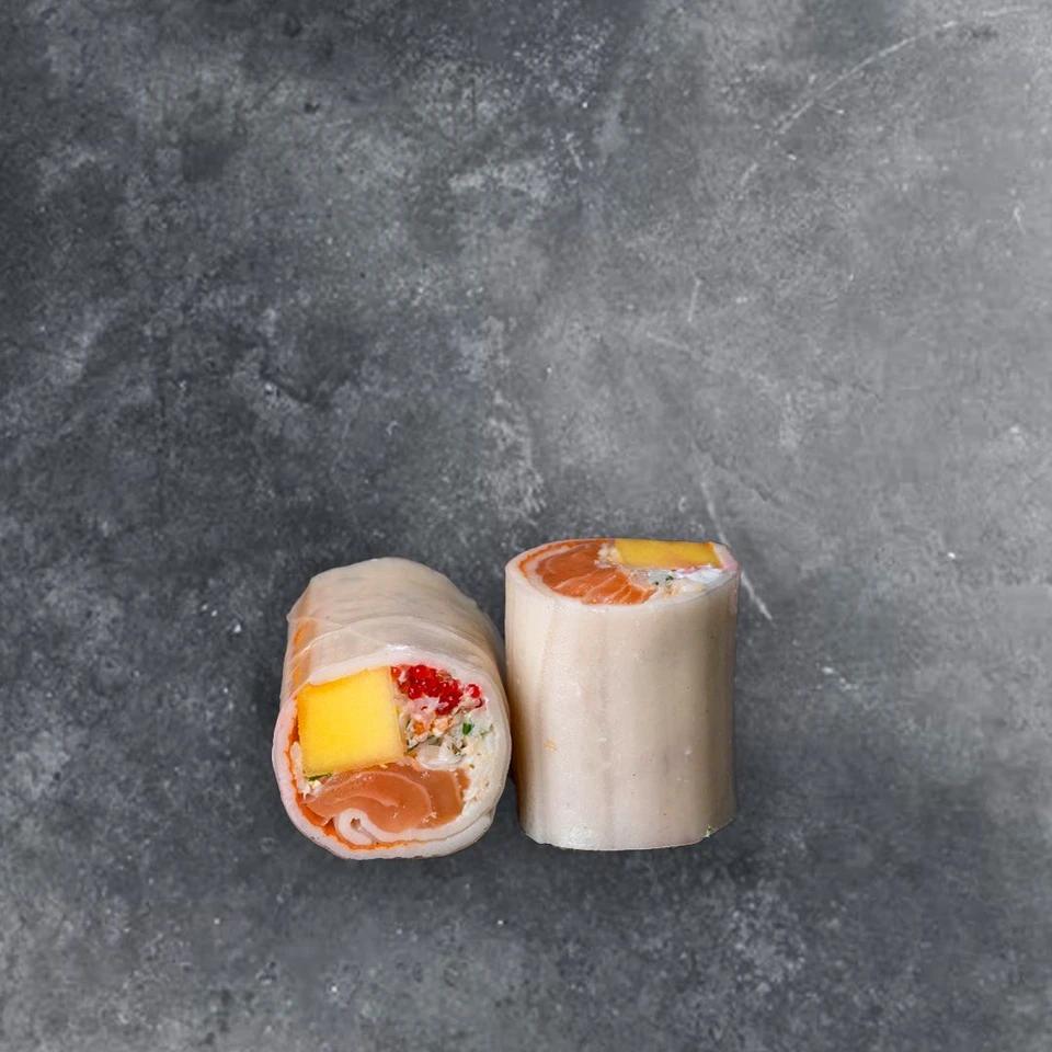 Spring Roll Saumon Mangue