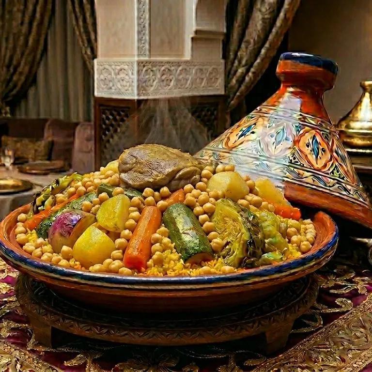 Couscous à la viande (chaque vendredi)