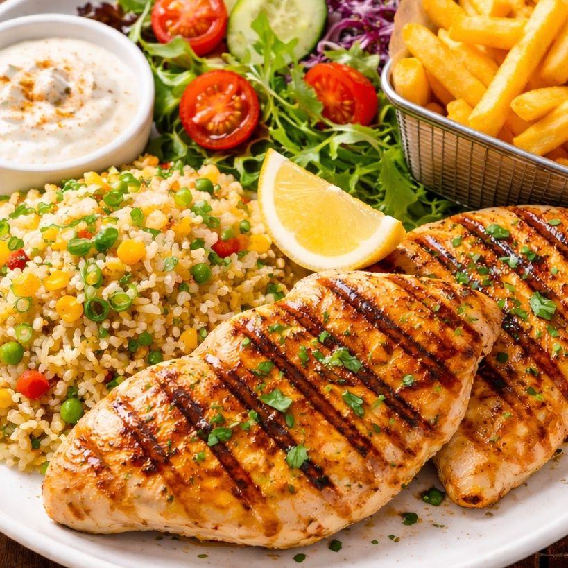 Plat Escalope Grillée