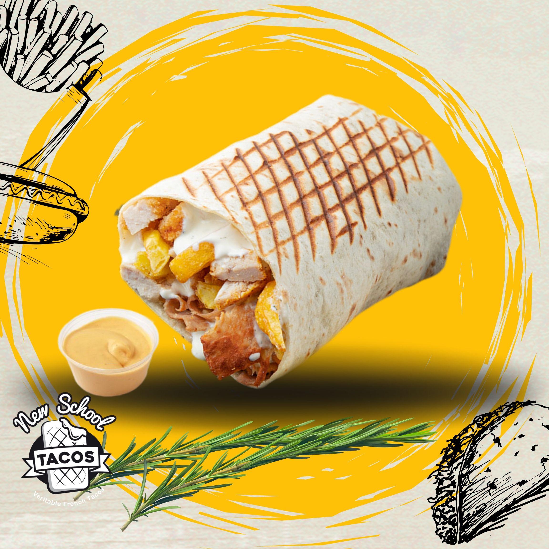 Tacos Poulet Seul