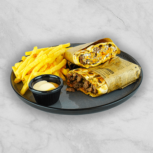 Tacos Viande Hachée Sur Charbon