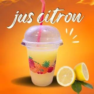 Jus de citron naturel